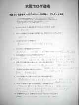 ¥¢¥ó¥±¡¼¥È(»-04)