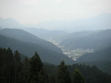 山頂 曇り