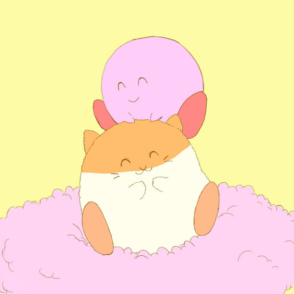 カービィしたぬり