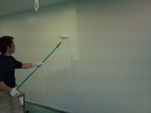 上塗り塗布