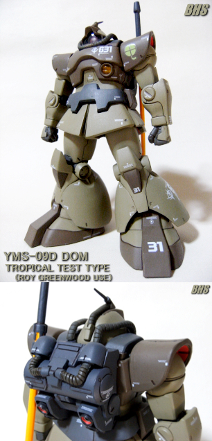 The YMS-09 and MS-09D Doms and variants - Mecha Talk