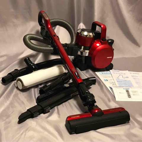 TOSHIBA 東芝 VC-SG900X-R サイクロン式掃除機 2018年製 ヨドバシ.com - 東芝 TOSHIBA サイクロンクリーナー トルネオV グラン