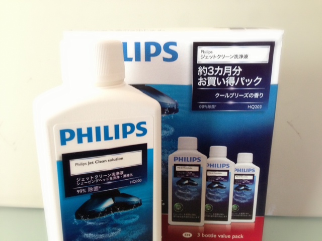 フィリップス 洗浄液 ジェットクリーン クリーニング液 300ML✕３本