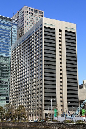 【新品未使用】三井物産ビル 新社屋 銅版画 新品未使用】三井物産ビル 新社屋 銅版画