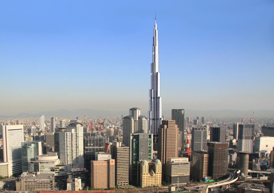 大阪にブルジュ・ドバイが建ったら