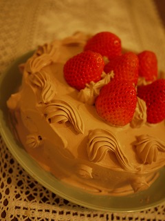 手作りケーキ