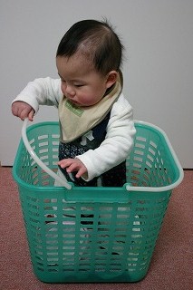 かごの中の晴太