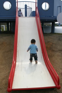 公園遊び 逆走