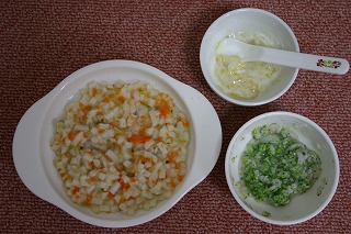 離乳食3ヶ月目