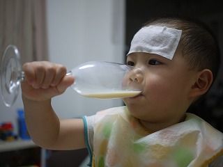豆乳を