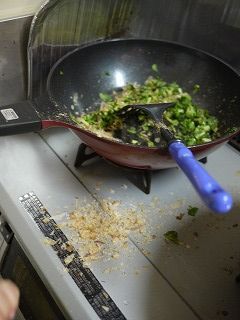 鰹節パラパラ後