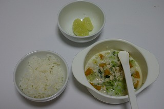 白菜のミルク煮