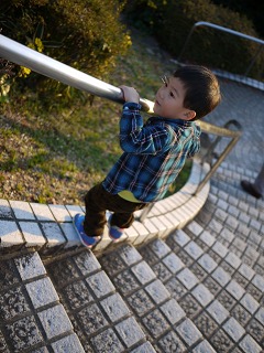 降りるときも