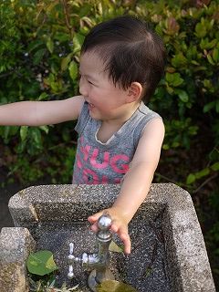 水飲み場にて2