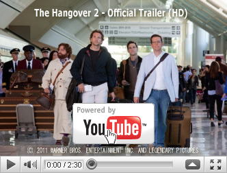 NbNYouTubewnOI[o[!!jň̓Az THE HANGOVER PART IIx\҂