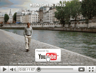 ※クリックでYouTube『ミッドナイト・イン・パリ MIDNIGHT IN PARIS』予告編へ