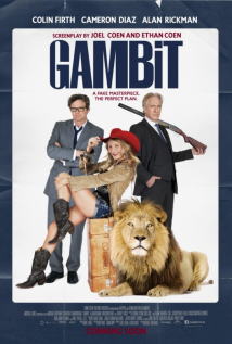 映画『 モネ・ゲーム　(2012) GAMBIT 』ポスター