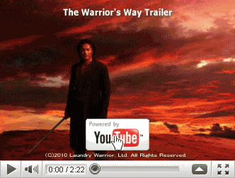 ※クリックでYouTube『決闘の大地で THE WARRIOR'S WAY』予告編へ