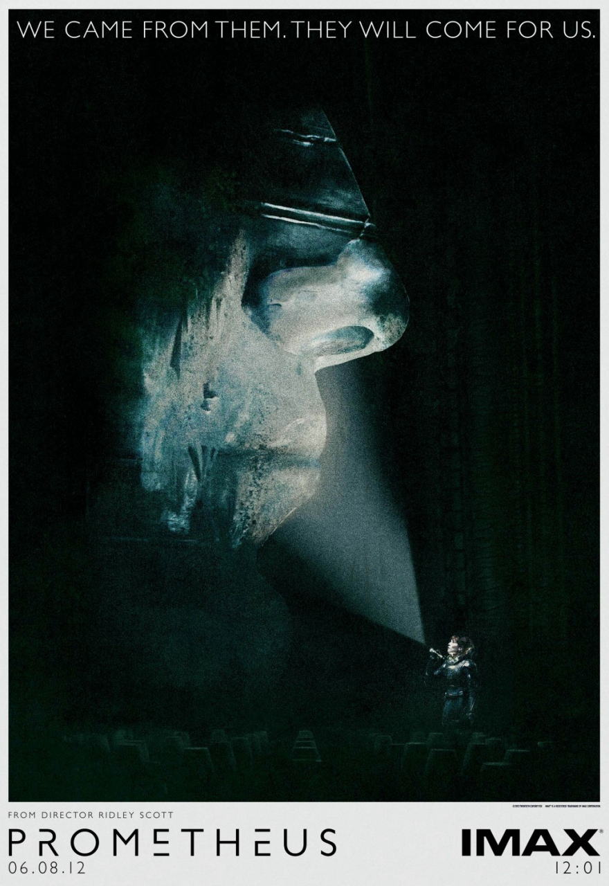 映画『プロメテウス PROMETHEUS』ポスター(3)
▼ポスター画像クリックで拡大します。