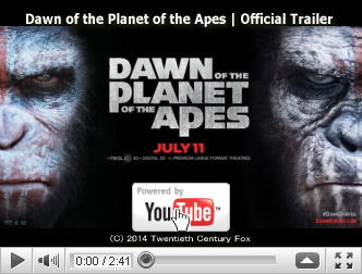 ※クリックでYouTube『猿の惑星：新世紀（ライジング） DAWN OF THE PLANET OF THE APES』予告編へ