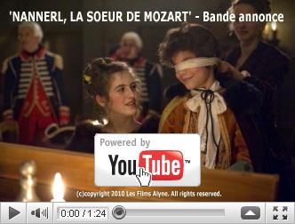 NbNYouTubewilE[c@g@݂̗H NANNERL, LA SOEUR DE MOZARTx\҂