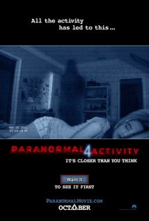 映画『 パラノーマル・アクティビティ４　(2012) PARANORMAL ACTIVITY 4 』ポスター