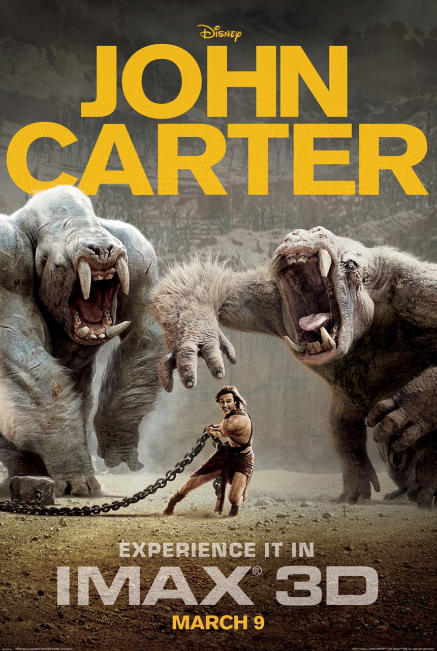 映画『ジョン・カーター JOHN CARTER』ポスター(3)
▼ポスター画像クリックで拡大します。
