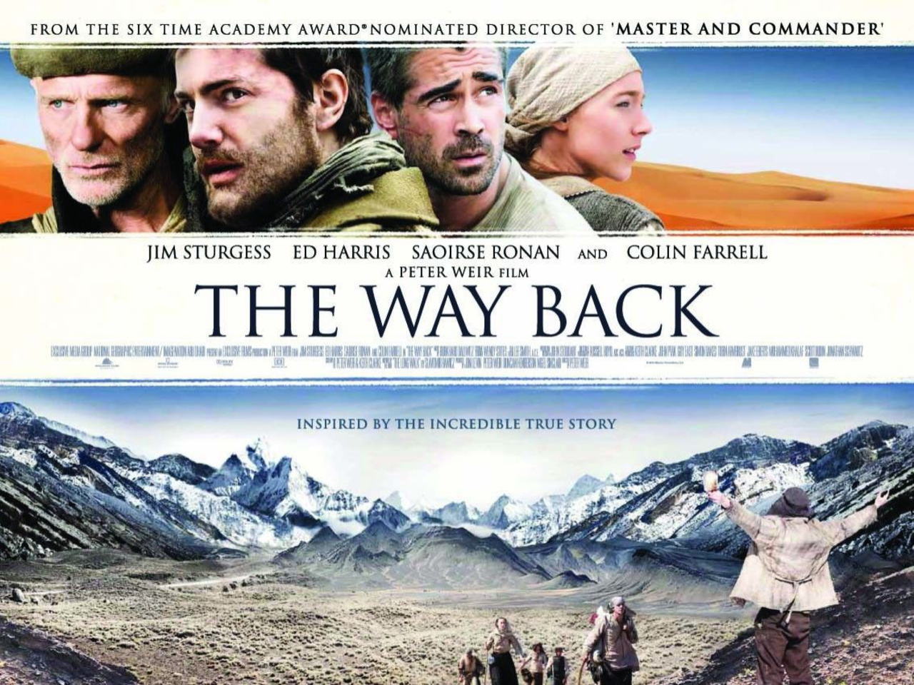 映画『ウェイバック-脱出6500km- THE WAY BACK』ポスター(5)
▼ポスター画像クリックで拡大します。