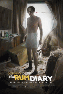映画『 ラム・ダイアリー　(2012) THE RUM DIARY 』ポスター
