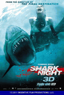 映画『 シャーク・ナイト　(2012) SHARK NIGHT 3D 』ポスター