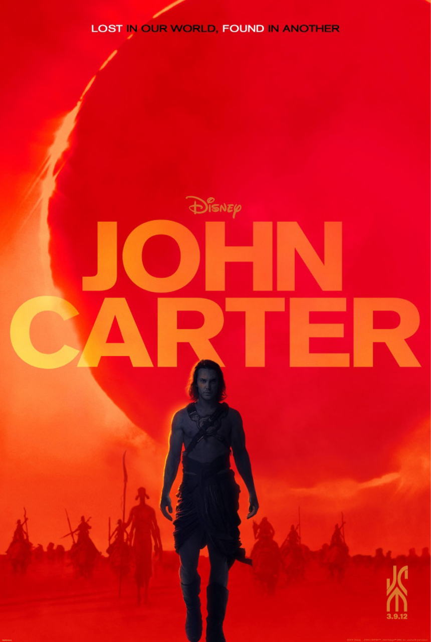 映画『ジョン・カーター JOHN CARTER』ポスター(1)
▼ポスター画像クリックで拡大します。
