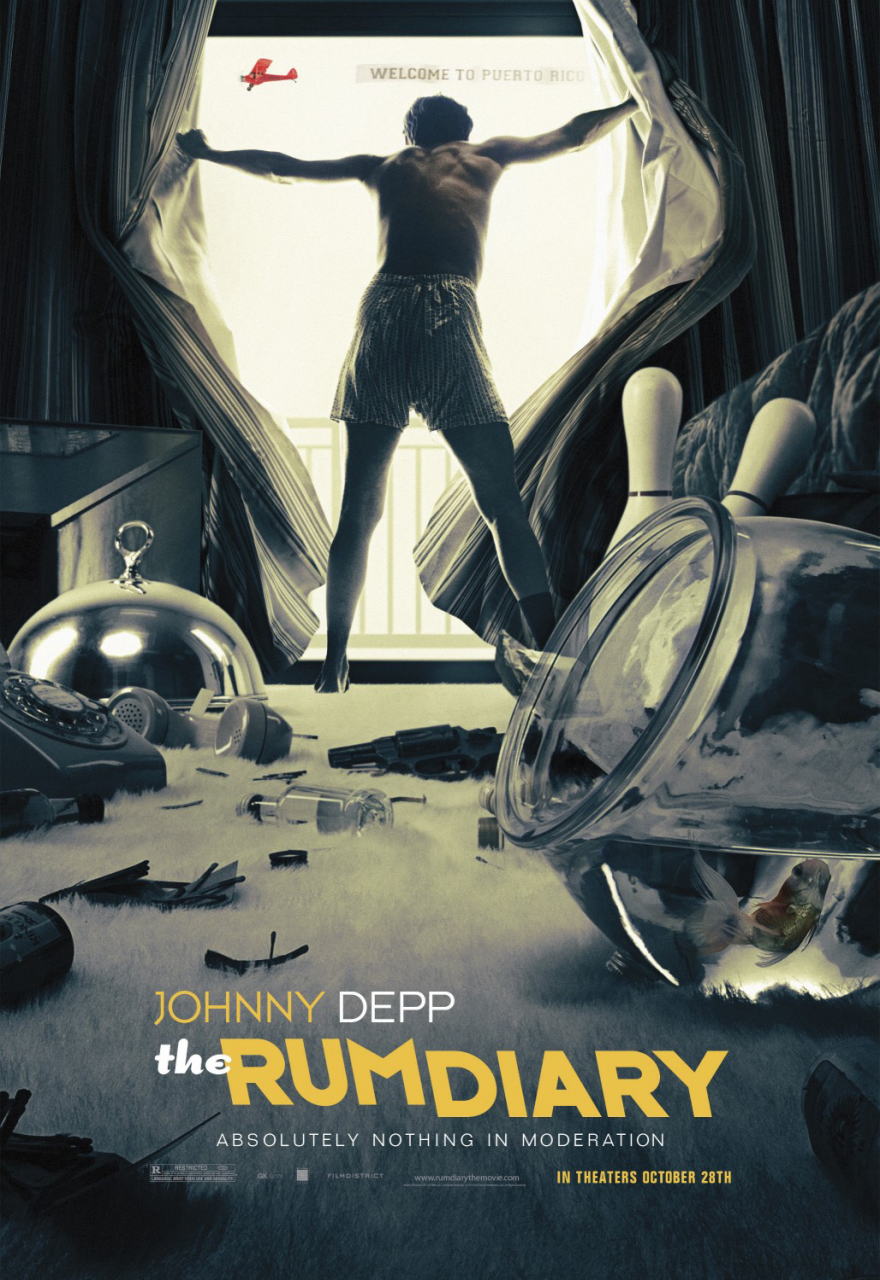 映画『ラム・ダイアリー THE RUM DIARY』ポスター(2)
▼ポスター画像クリックで拡大します。