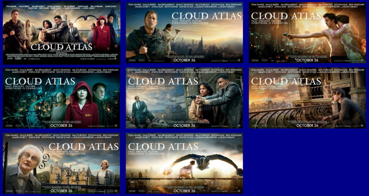 映画『クラウド アトラス　(2012) CLOUD ATLAS』ポスター（９）
▼ポスター画像クリックで拡大します。