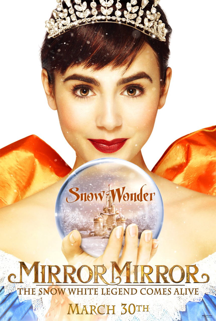 映画『白雪姫と鏡の女王 MIRROR MIRROR』ポスター(3)
▼ポスター画像クリックで拡大します。