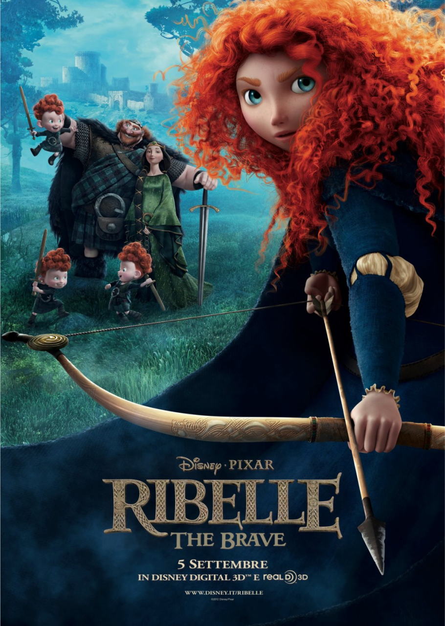映画『メリダとおそろしの森 BRAVE』ポスター(8)
▼ポスター画像クリックで拡大します。