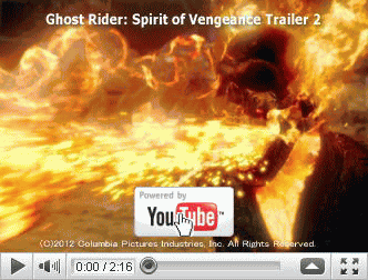 ※クリックでYouTube『ゴーストライダー２ GHOST RIDER: SPIRIT OF VENGEANCE』予告編へ
