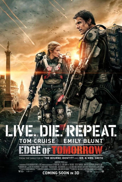 映画『オール・ユー・ニード・イズ・キル (2014) EDGE OF TOMORROW』ポスター(1)
▼ポスター画像クリックで拡大します。
