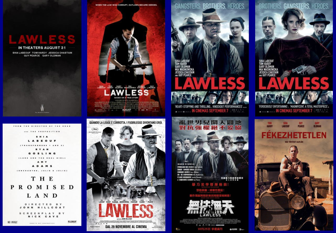 映画『欲望のバージニア　(2012) LAWLESS』ポスター（５）
▼ポスター画像クリックで拡大します。