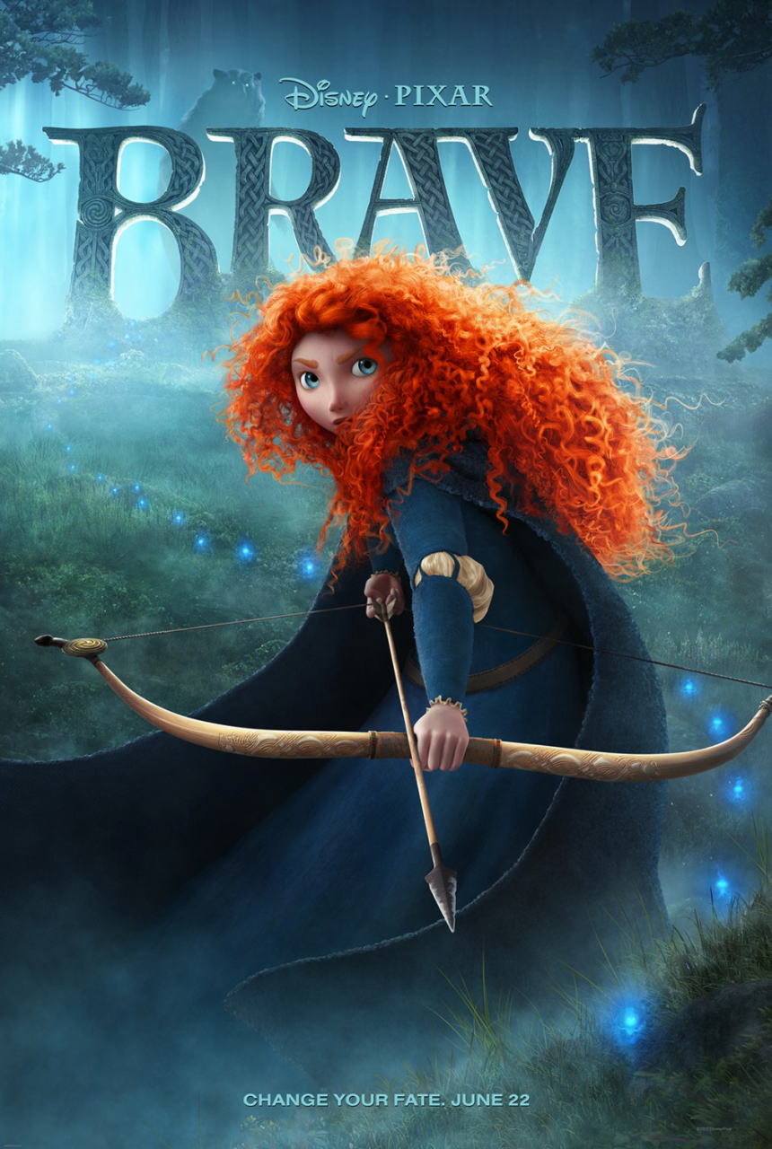 映画『メリダとおそろしの森 BRAVE』ポスター(1)
▼ポスター画像クリックで拡大します。