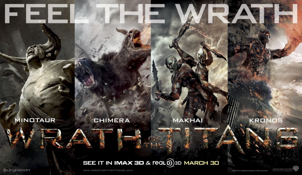 映画『タイタンの逆襲 WRATH OF THE TITANS』ポスター(3)
▼ポスター画像クリックで拡大します。