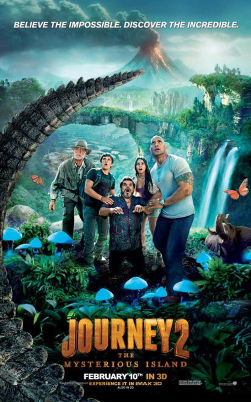 映画『センター・オブ・ジ・アース2 神秘の島 JOURNEY 2: THE MYSTERIOUS ISLAND』ポスター(5)