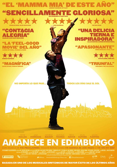 映画『サンシャイン／歌声が響く街　(2013) SUNSHINE ON LEITH』ポスター（３）
▼ポスター画像クリックで拡大します。