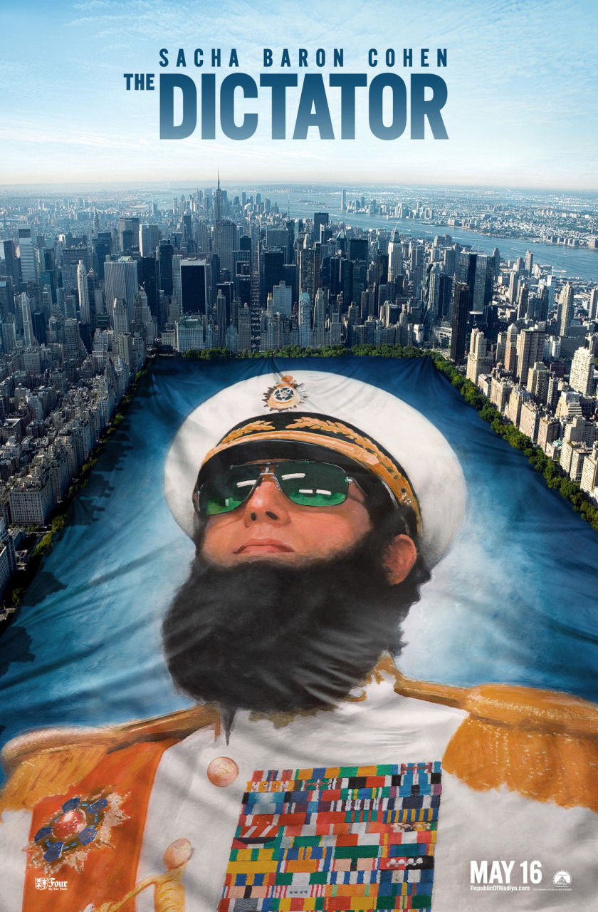 映画『ディクテーター 身元不明でニューヨーク THE DICTATOR』ポスター(5)
▼ポスター画像クリックで拡大します。