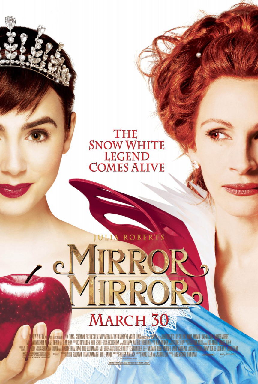 映画『白雪姫と鏡の女王 MIRROR MIRROR』ポスター(1)
▼ポスター画像クリックで拡大します。