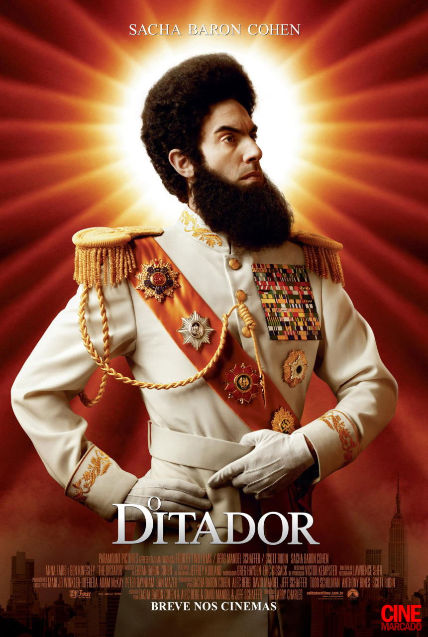 映画『ディクテーター 身元不明でニューヨーク THE DICTATOR』ポスター(3)
▼ポスター画像クリックで拡大します。