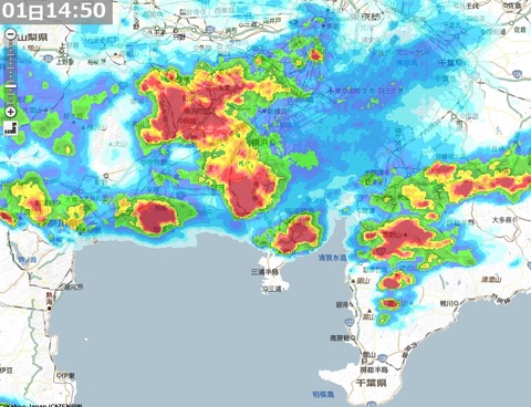 雨雲レーダー