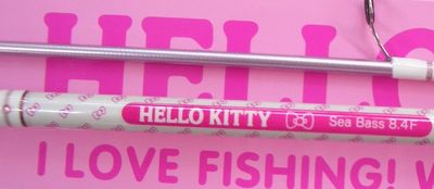 即完売！希少　エムオン　ハローキティ　ブラックバスロッド 即完売！希少 エムオン ハローキティ ブラックバスロッド