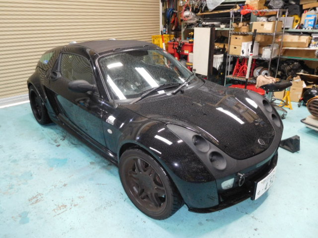MCCスマートロードスタークーペブラバス～アーシング施工・・レア車2