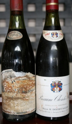 090922ブルゴーニュ古酒2種