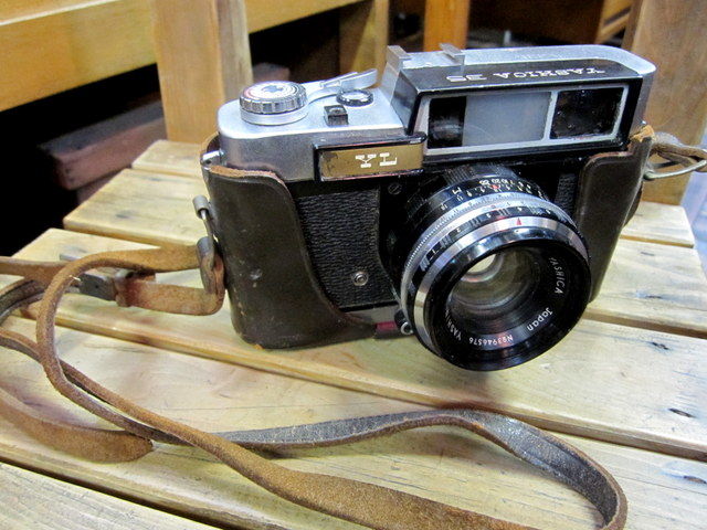 ヤシカの古いカメラ YASHICA 35 YL - 古雑貨brisee ブリゼ 【古道具・アンティーク・レトロ】